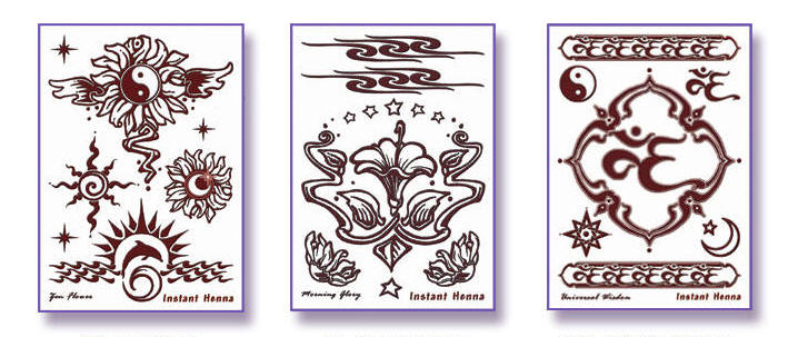 Mandala Arts Temporary Body Art - tattoos
