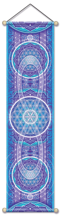 Infinity Flower Banner