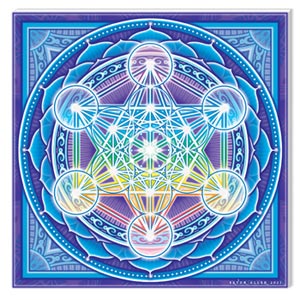 Mandala Arts Metatron Coaster