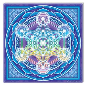 Mandala Arts Metatron Coaster 