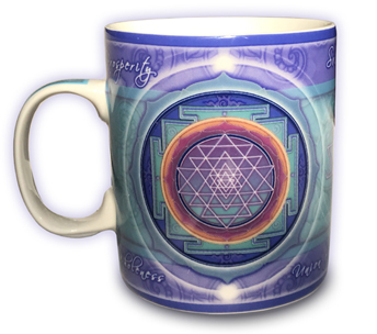 Mandala Arts Sri Yantra Mandala Mug